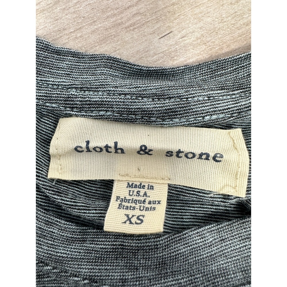 Cloth & Stone Tank Top Size Women's X-Small Anthropologie Tunic Sleeveless~Gray - Picture 4 of 7